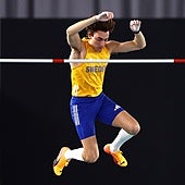 Duplantis, con oro pero sin intento de récord por la presión de 'Manolito' Karalis