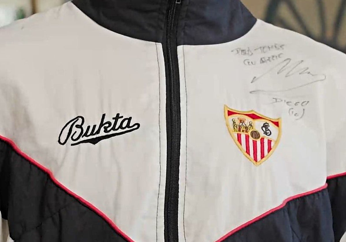 PARTE SUPERIOR DE Chandal Oficial Sevilla F.c Marca Umbro Talla Xxl Escaso Ver EUR 11,37 - ES