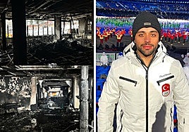 Mueren un esquiador olímpico de 24 años y su padre en el incendio de un hotel sin licencia