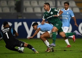 Vitor Roque sigue sin ver puerta tras cinco partidos con el Palmeiras