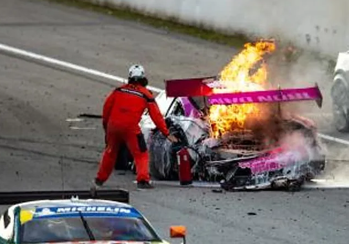 El estremecedor relato de la campeona española Marta García: «No podía abrir la puerta y no paraba de entrar humo»