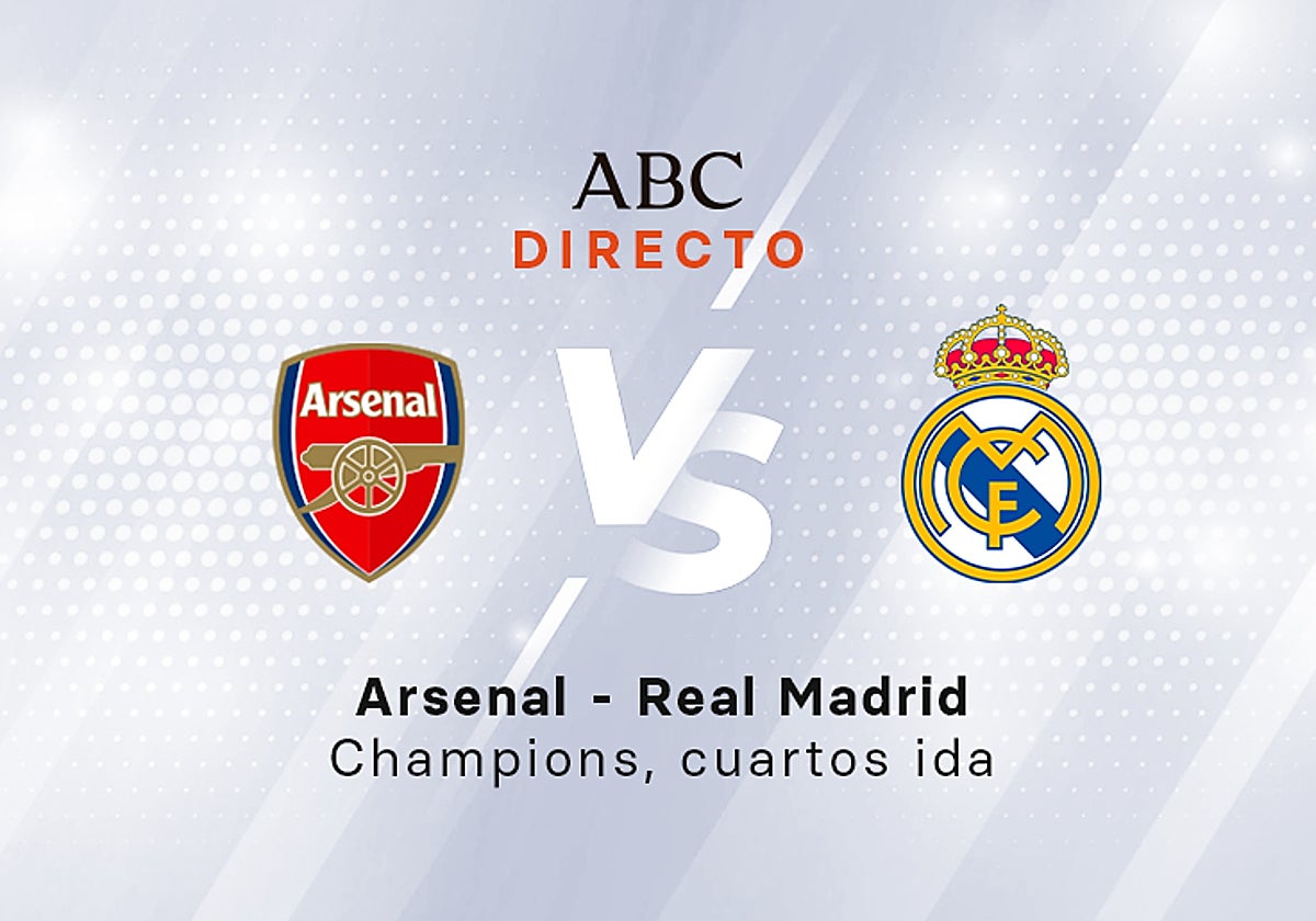 Arsenal - Real Madrid, estadísticas del partido de la Champions