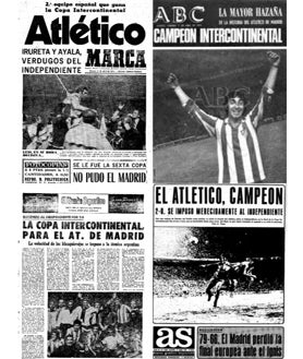 Imagen secundaria 2 - Y el Atlético se proclamó campeón del mundo: la mayor hazaña de su historia