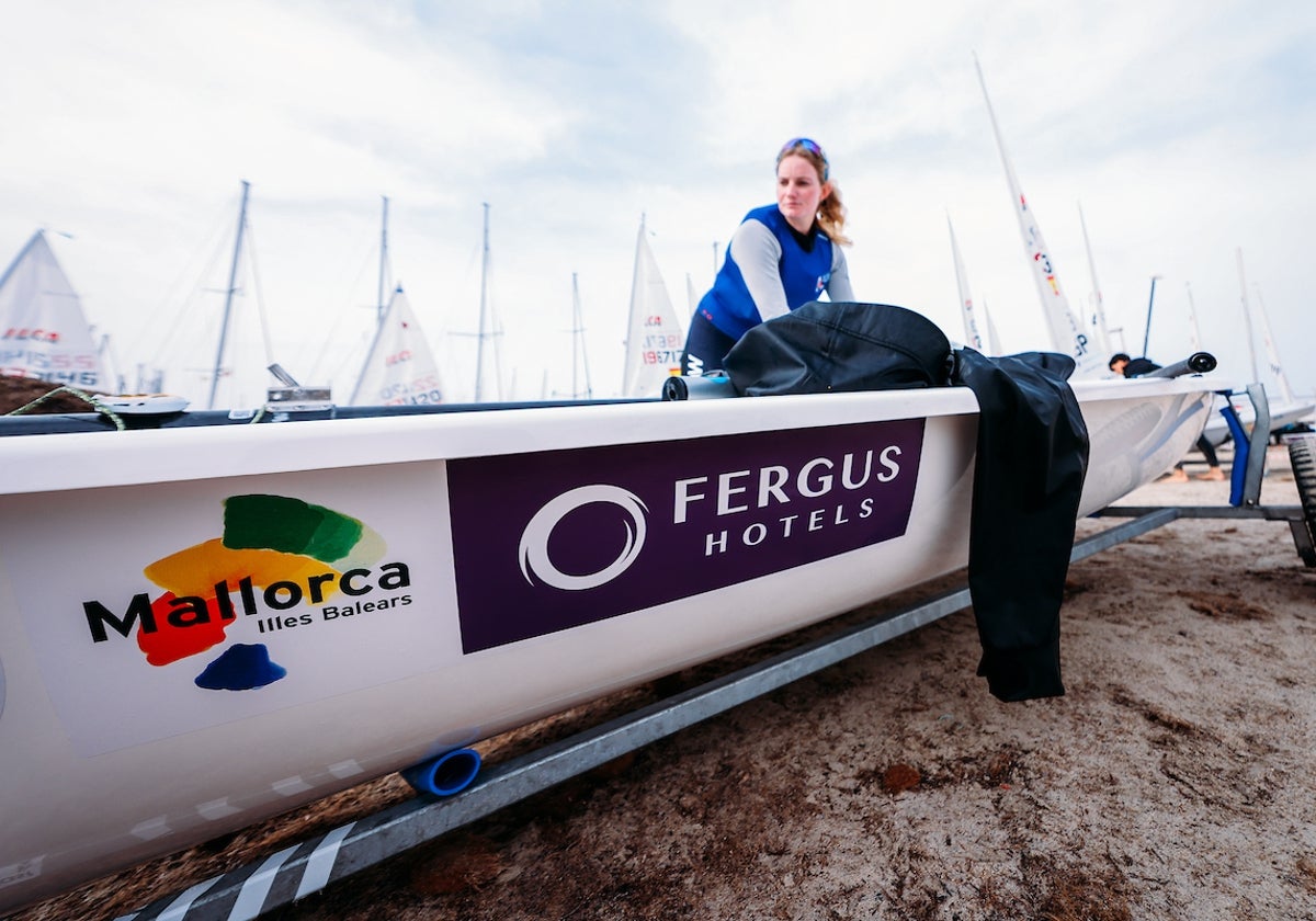 Una de las participantes en el 54 Trofeo Princesa Sofía Mallorca by FERGUS