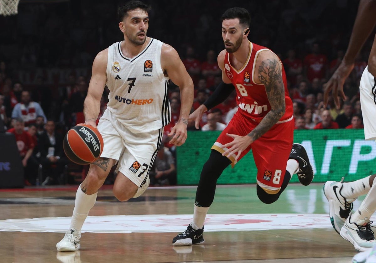 Olympiacos - Real Madrid, en directo: resultado, ganador y última hora del playoff de la Euroliga hoy