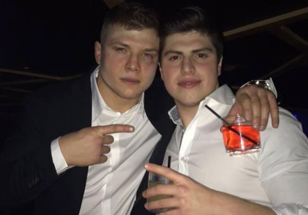 Marvin Vettori, junto a su hermano Patrick
