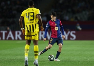 El uno por uno del Dortmund-Barcelona: Pedri le cambia la cara al partido