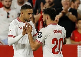 Isaac, un año completo sin marcar en el Sánchez-Pizjuán