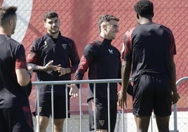 Último entrenamiento antes de viajar a Pamplona para medirse a Osasuna