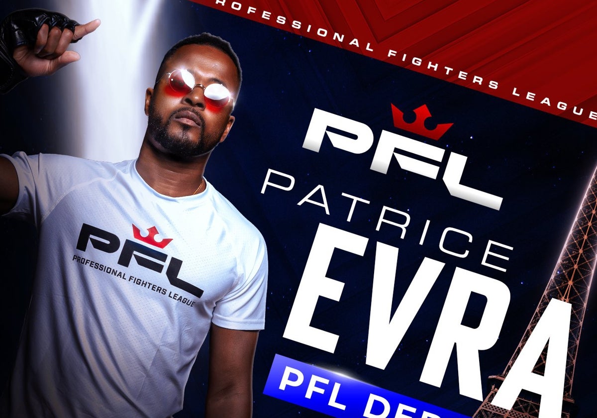 Imagen oficial del fichaje de Patrice Evra