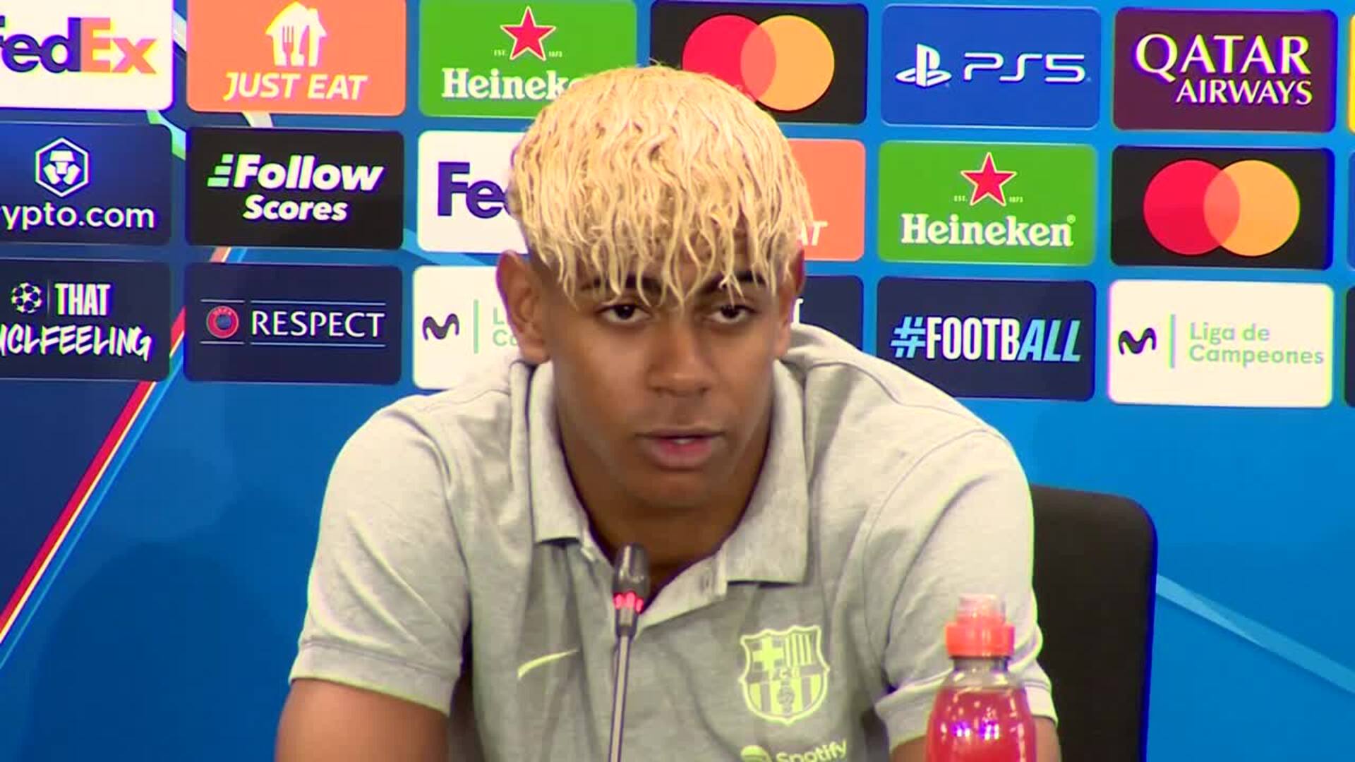 Lamine Yamal: &quot;El miedo lo dejé en el parque de Mataró hace tiempo&quot;