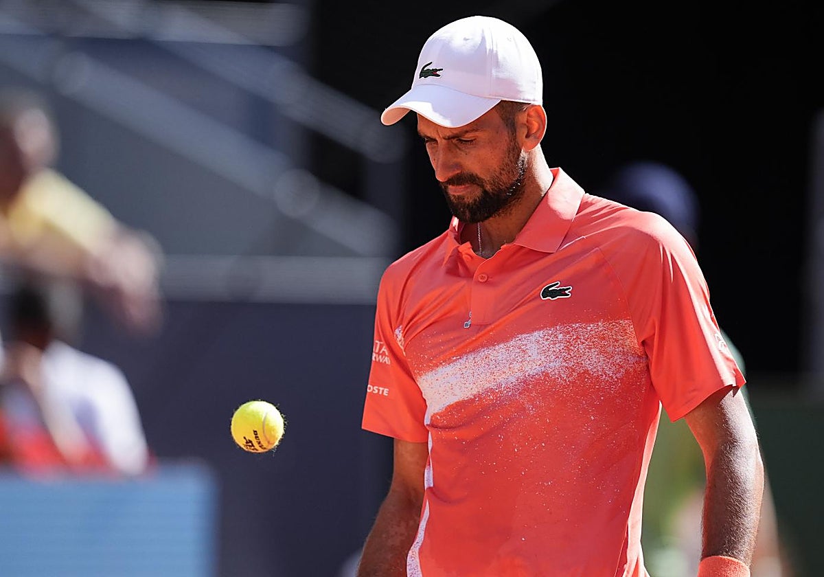 Djokovic no irá a Roma y llegará a Roland Garros sin haber ganado en tierra esta temporada