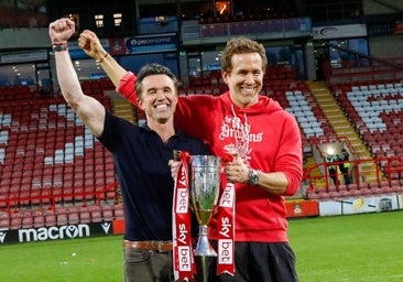 Dos estrellas de Hollywood al frente del tercer equipo más antiguo del mundo: un triple ascenso de película