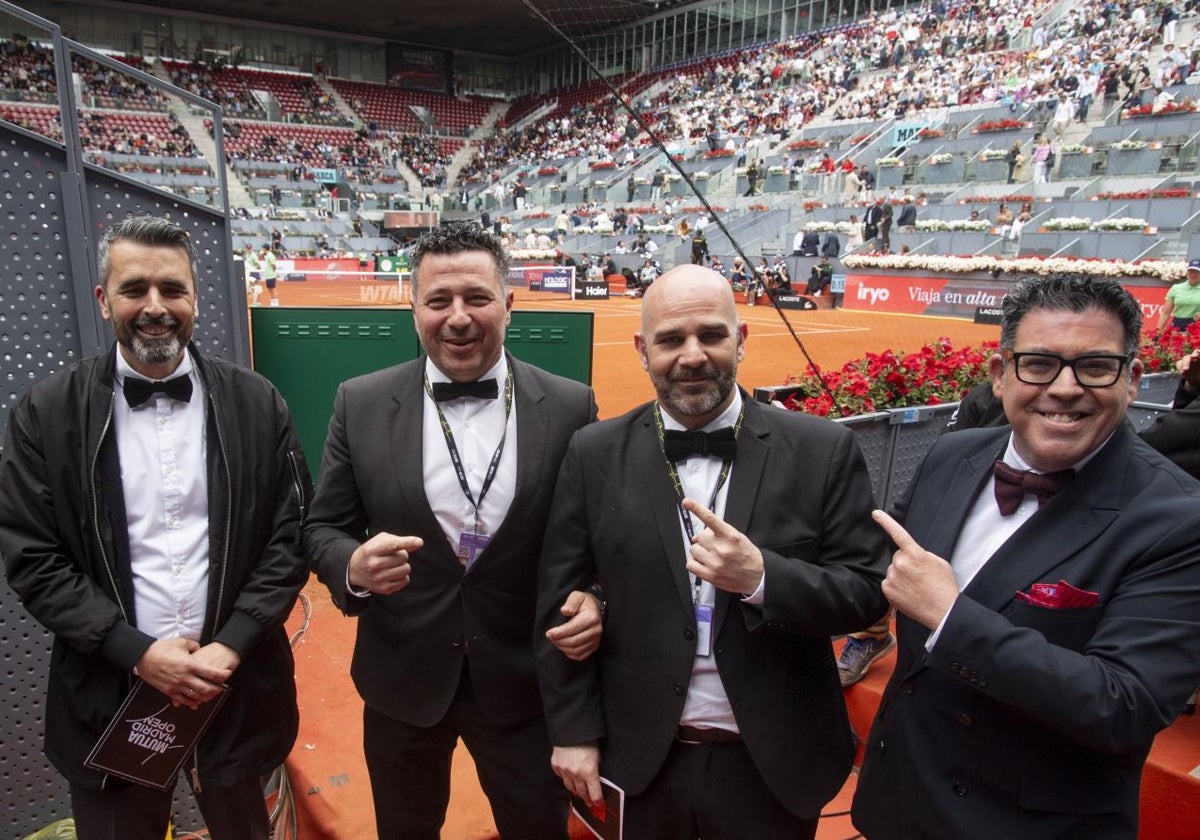Los presentadores de la Caja Mágica que revolucionan el tenis con el alma del boxeo