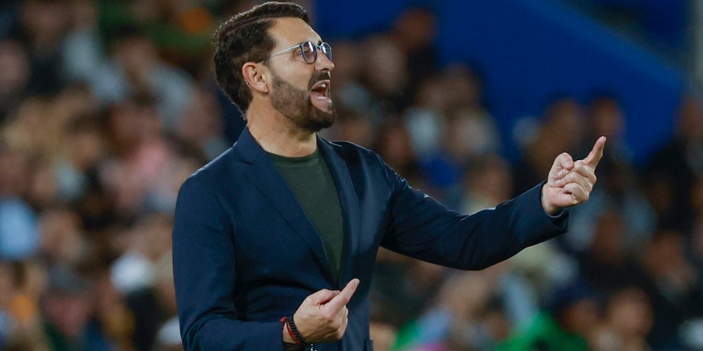 Bordalás, tajante al ser preguntado por el Sevilla: «No pienso en nada de mi futuro»
