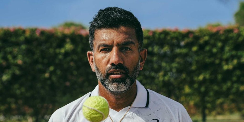 Rohan Bopanna, el tenista más veterano del torneo que sigue rompiendo récords
