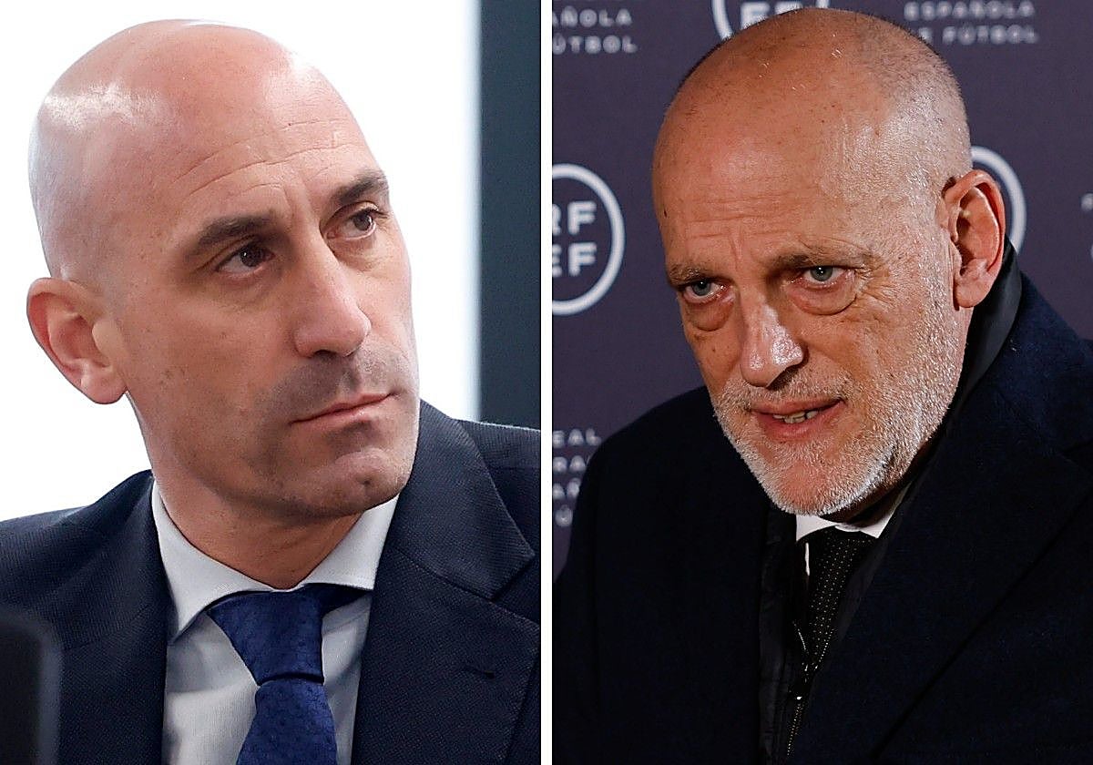 Luis Rubiales y Javier Tebas