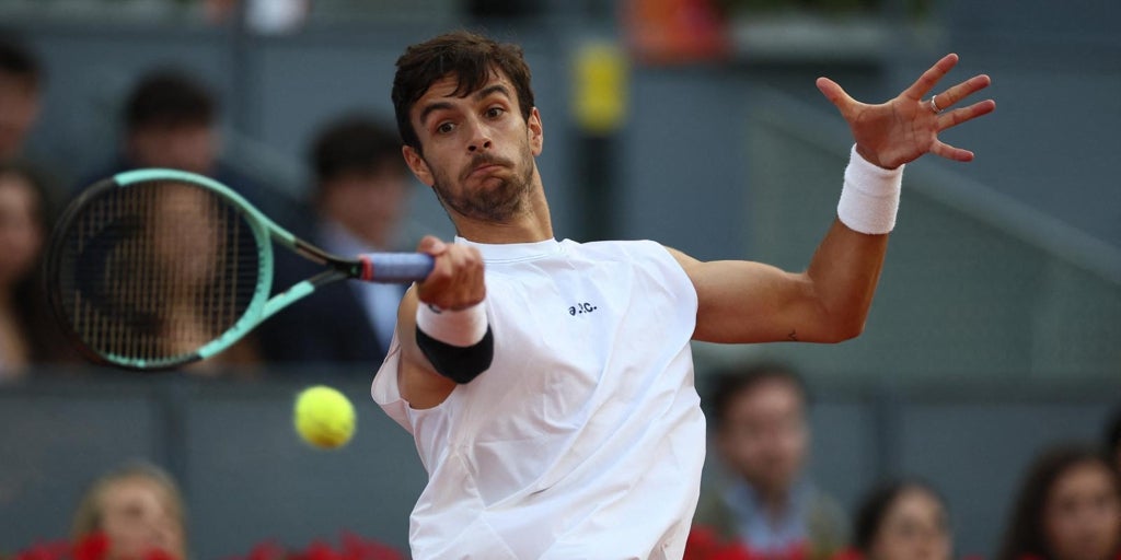 Todas las estadísticas de la semifinal entre Draper y Musetti en Madrid