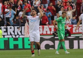 Isaac Romero vuelve a marcar en casa un año después: «El gol me ayuda mucho para estar motivado»