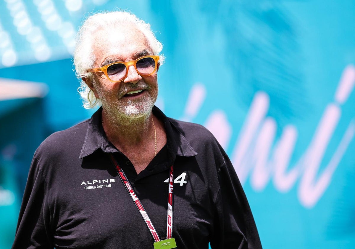 Briatore, durante el reciente GP de Miami