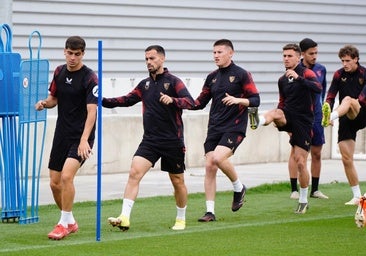 El Sevilla FC pone rumbo a Vigo con cinco bajas