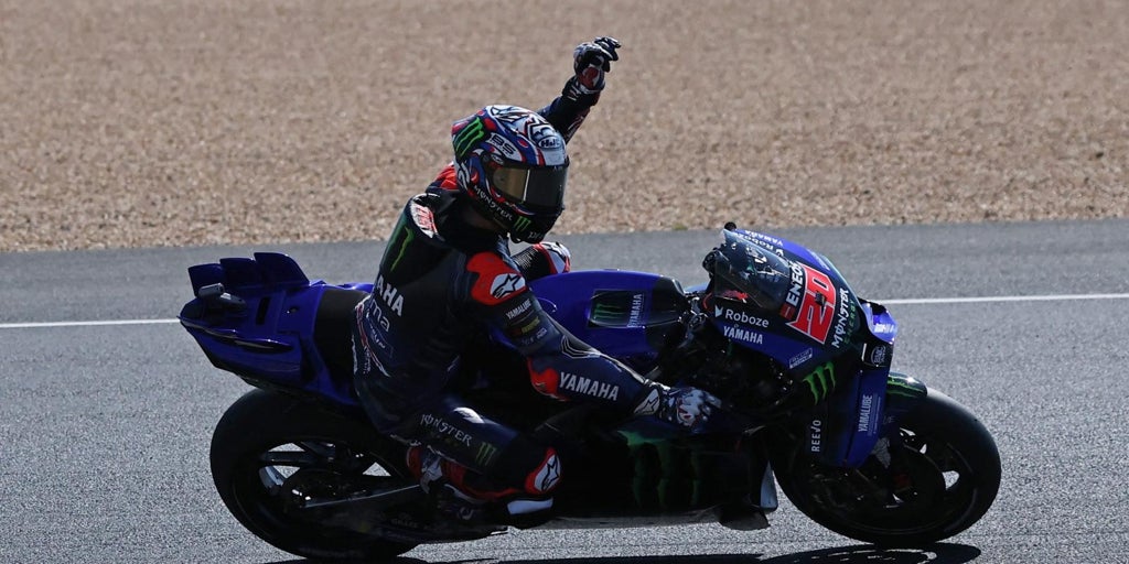 Se repite la película de Jerez: Quartararo vuelve a quitarle la pole a Marc en el último suspiro