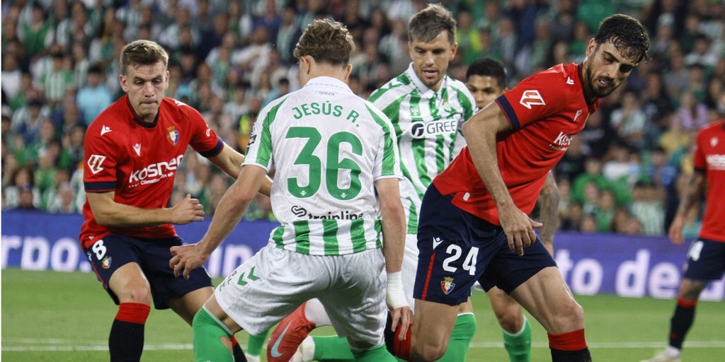 El Betis queda a tres puntos del Villarreal y a seis del Athletic