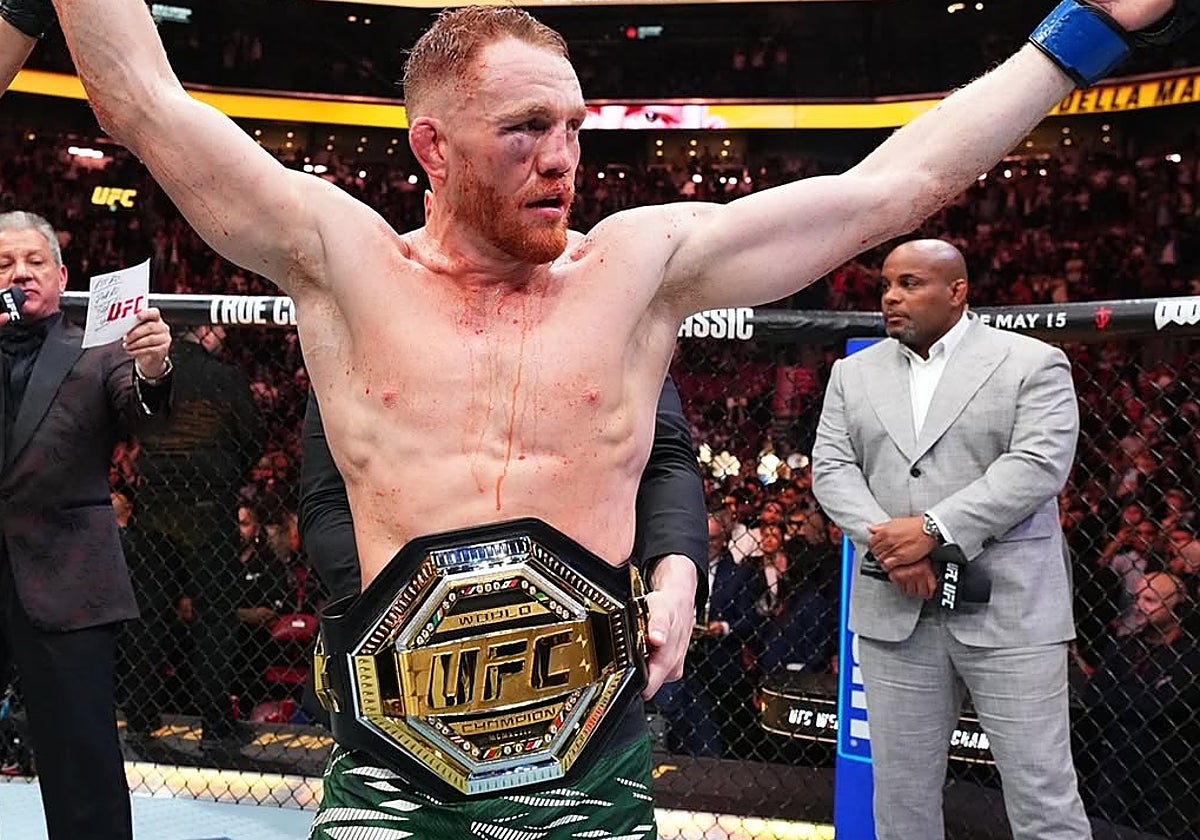 Jack Della Maddalena tras proclamarse campeón