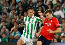 Betis - Osasuna, las notas de los jugadores: La unidad A no pudo arreglarlo cuando salió