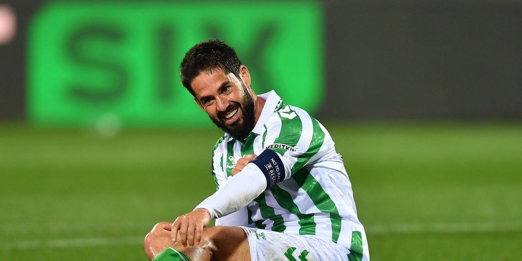 Isco, en su mejor temporada de asistencias en LaLiga con el Betis