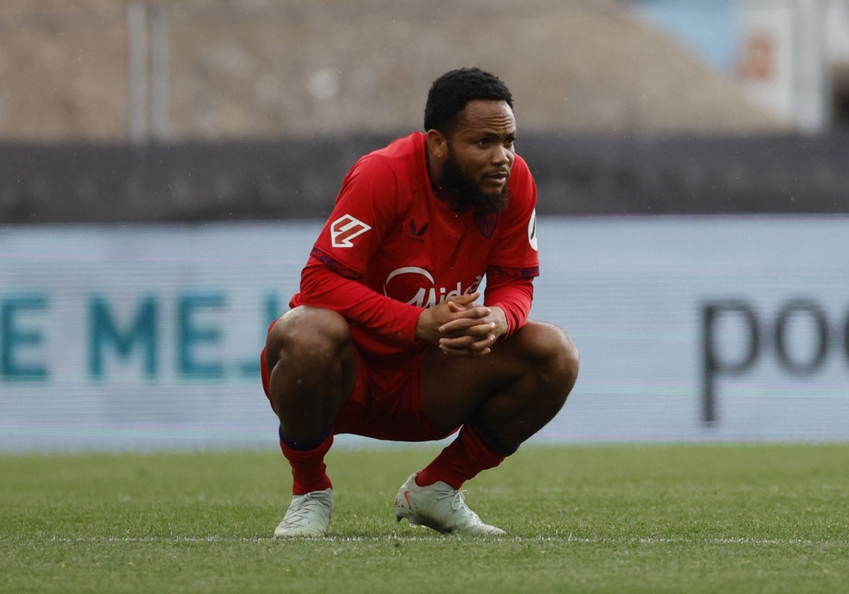 Ejuke, tras la derrota del Sevilla, sobre el césped de Balaídos