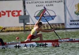La palista sevillana Ana Cantero, del Círculo Mercantil, a las puertas de la Copa del Mundo de Szeged