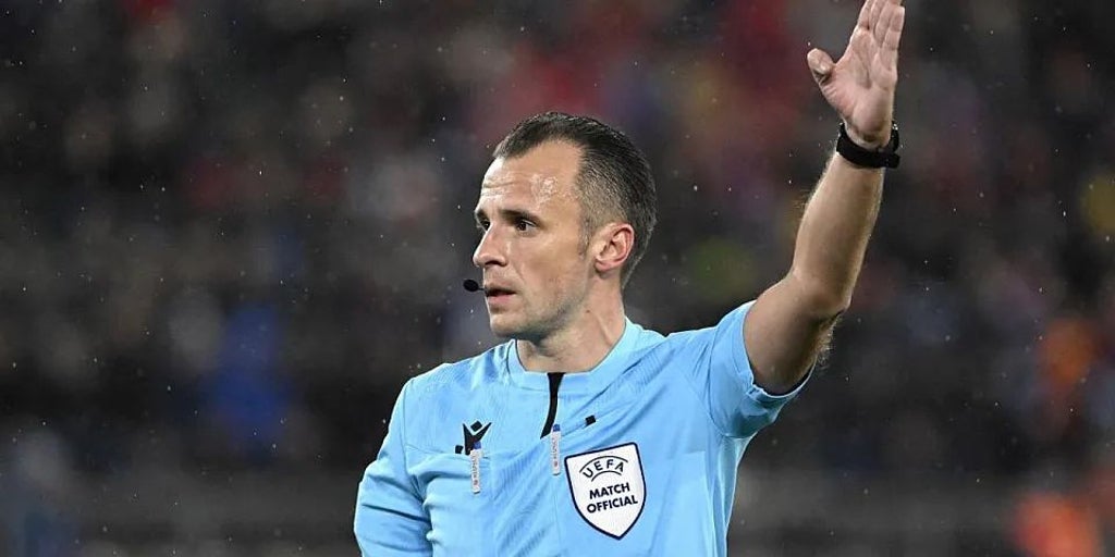 El bosnio Irfan Peljto, árbitro de la final de la Conference entre el Betis y el Chelsea