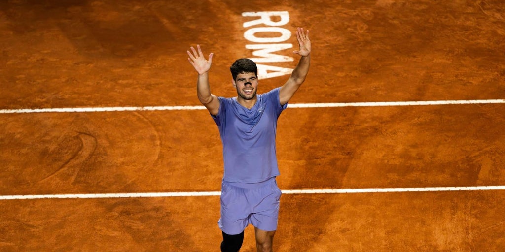 Dónde ver Carlos Alcaraz - Karen Khachanov en televisión y online y a qué hora empieza el partido del Masters 1.000 de Roma hoy