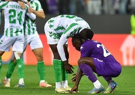 Nobel Mendy: «Jugar unas semifinales con el Betis y pasar a una final significa mucho para mí»