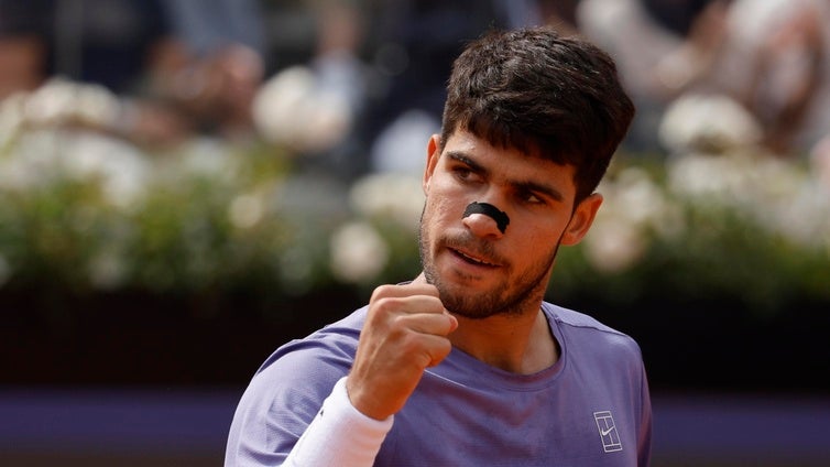 El feroz Alcaraz vence a Draper y ya está en semifinales