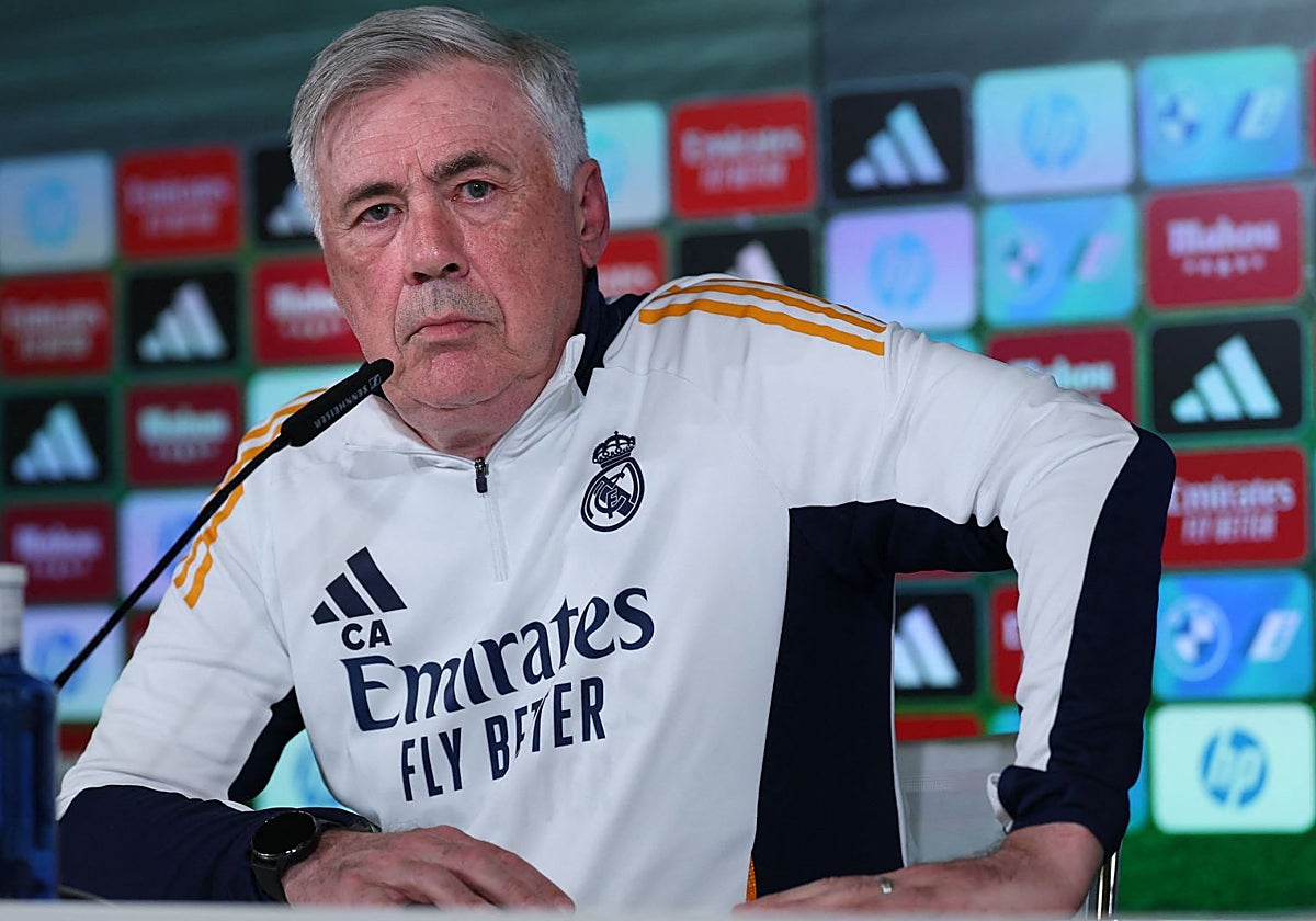 Carlo Ancelotti afronta sus últimos tres partidos como entrenador del Real Madrid