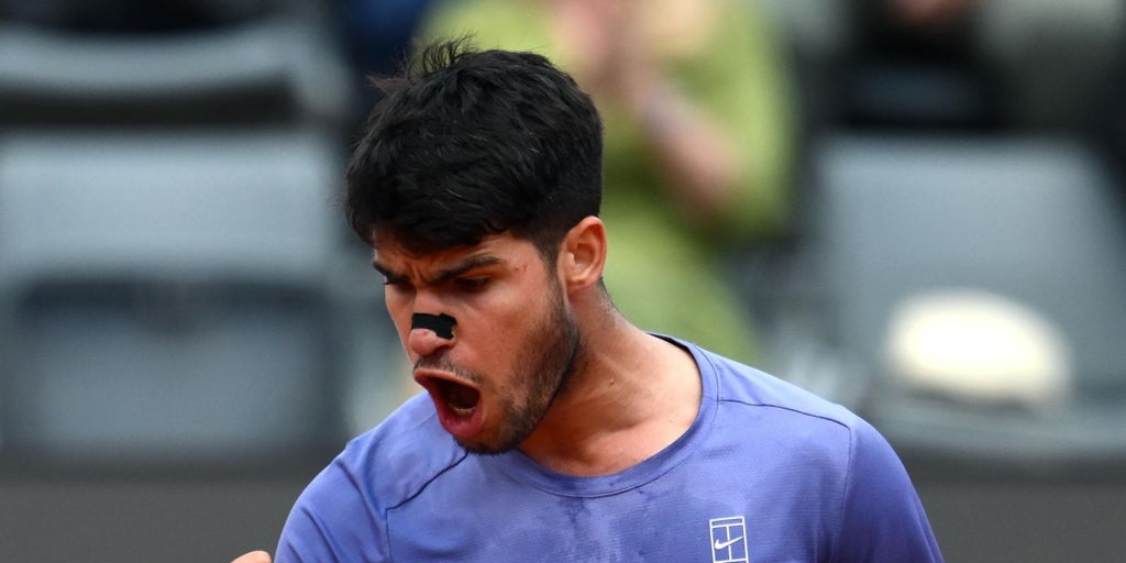 Estadísticas del Alcaraz - Draper de cuartos de final del Masters 1.000 de Roma