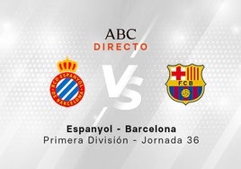 Espanyol - Barcelona, estadísticas del partido