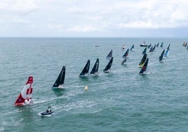 Una de las salida de la pasada edición de La Solitaire du Figaro