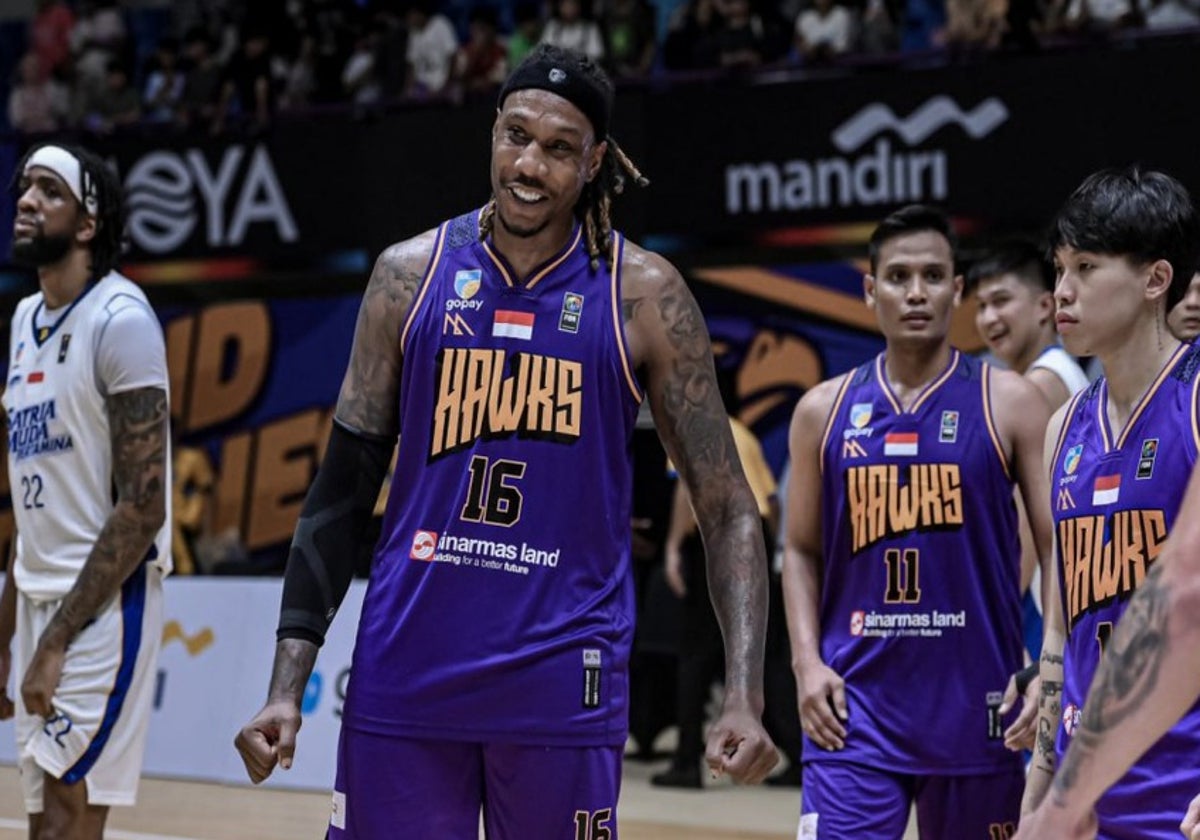 Jarred Shaw, en un partido de la Liga de Indonesia