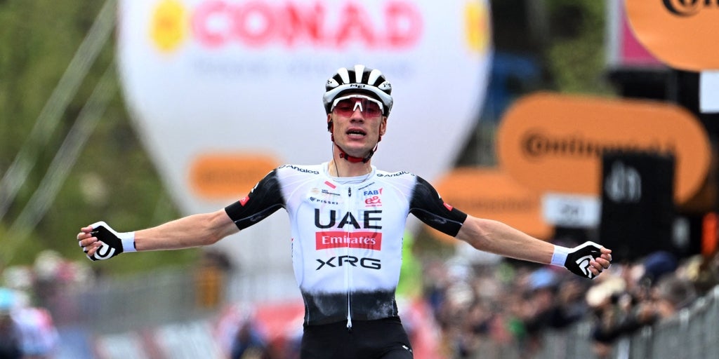 Gran victoria de Juan Ayuso en el estreno de la montaña del Giro