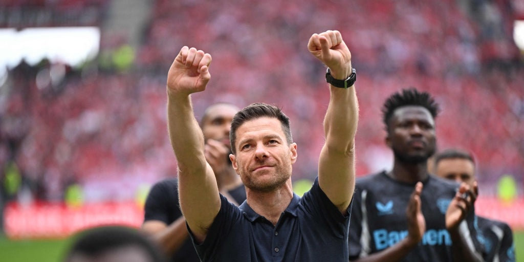 Xabi Alonso se despide del Leverkusen con un récord histórico