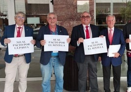 Accionistas Unidos plantea una manifestación multitudinaria por la ciudad para pedir la salida del consejo del Sevilla FC
