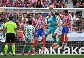 Atlético - Betis, las estadísticas del partido