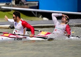 Medalla de plata para el palista sevillano Carlos García en la Copa del Mundo de Szeged