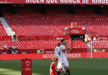 Las protestas dejan vacía la grada del Sánchez-Pizjuán en el Sevilla - Real Madrid