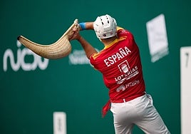 El CSD tiene en vilo a los pelotaris ante el inminente España-Euskadi