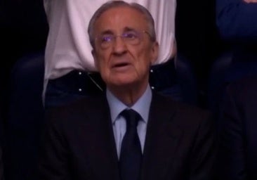 Y Florentino lloró de emoción en el palco del Bernabéu