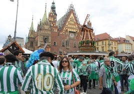 Imágenes de la marea verde en Breslavia